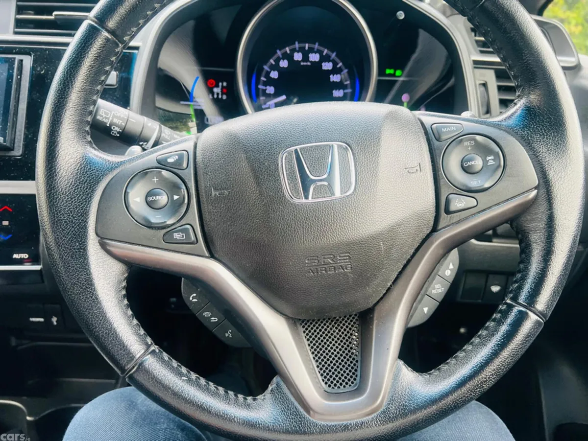 Honda Fit Hatchback, Petrol Hybrid, 2017, Black