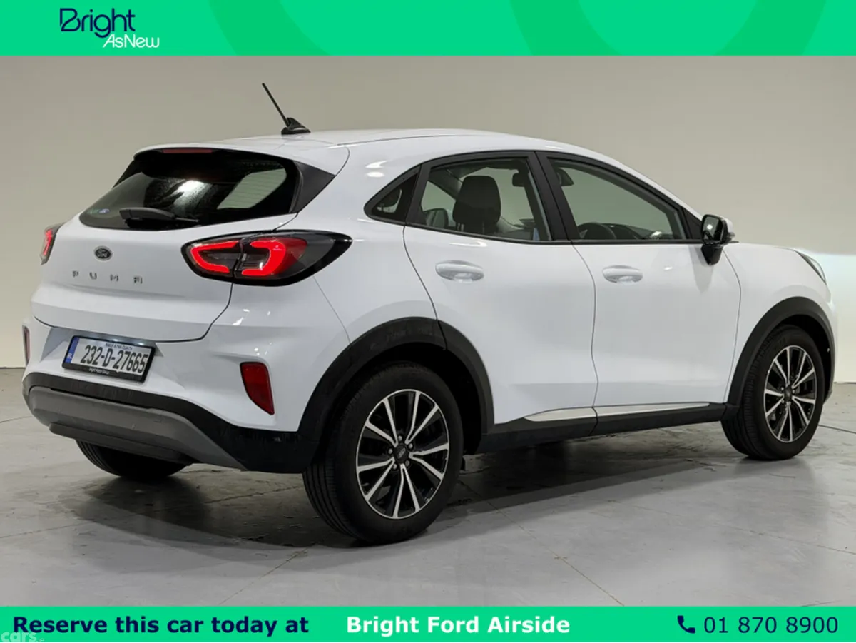 Ford Puma MPV, Petrol Hybrid, 2023, White