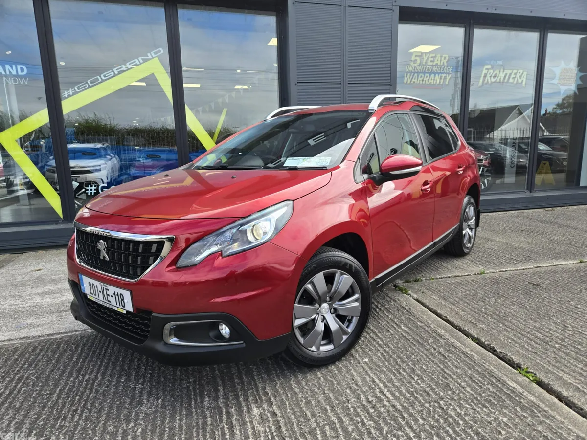 Peugeot 2008 Estate, Diesel, 2020, Red