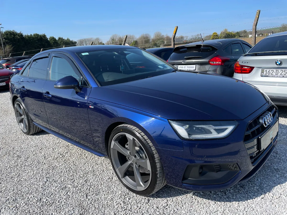 Audi A4 Saloon, Diesel, 2022, Blue