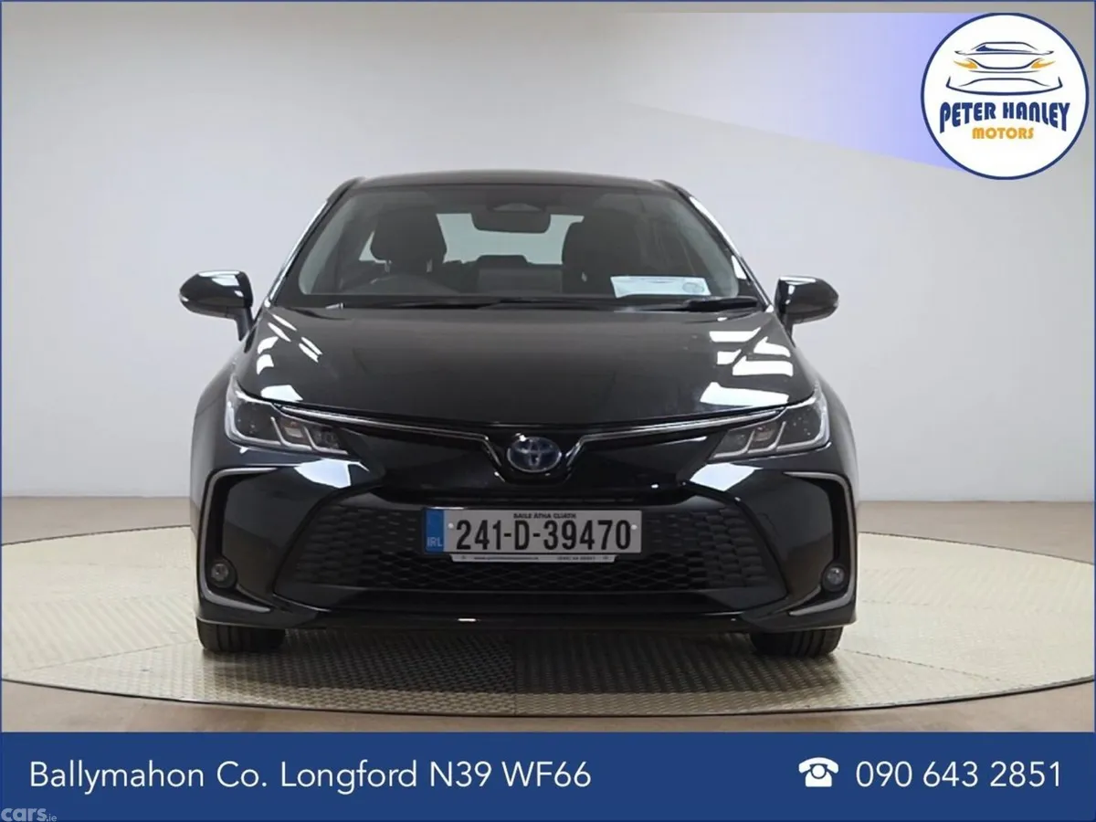 Toyota Corolla Saloon, Petrol Hybrid, 2024, Black