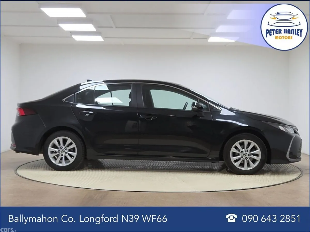 Toyota Corolla Saloon, Petrol Hybrid, 2024, Black
