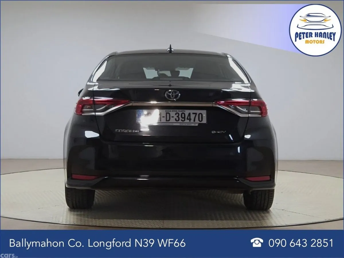 Toyota Corolla Saloon, Petrol Hybrid, 2024, Black