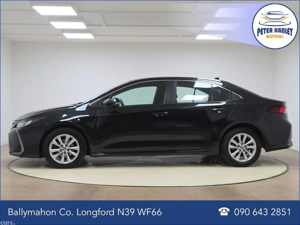Toyota Corolla Saloon, Petrol Hybrid, 2024, Black
