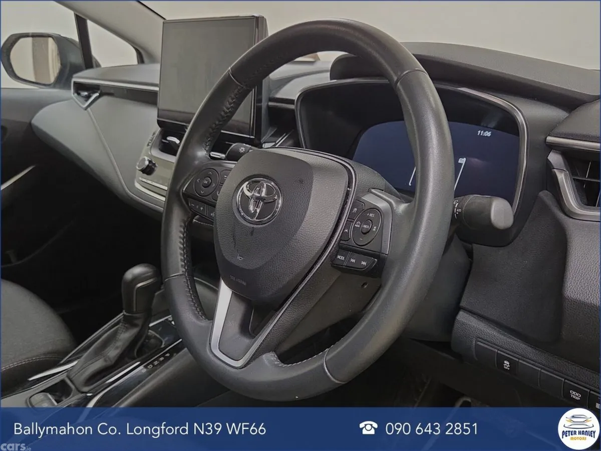Toyota Corolla Saloon, Petrol Hybrid, 2024, Black