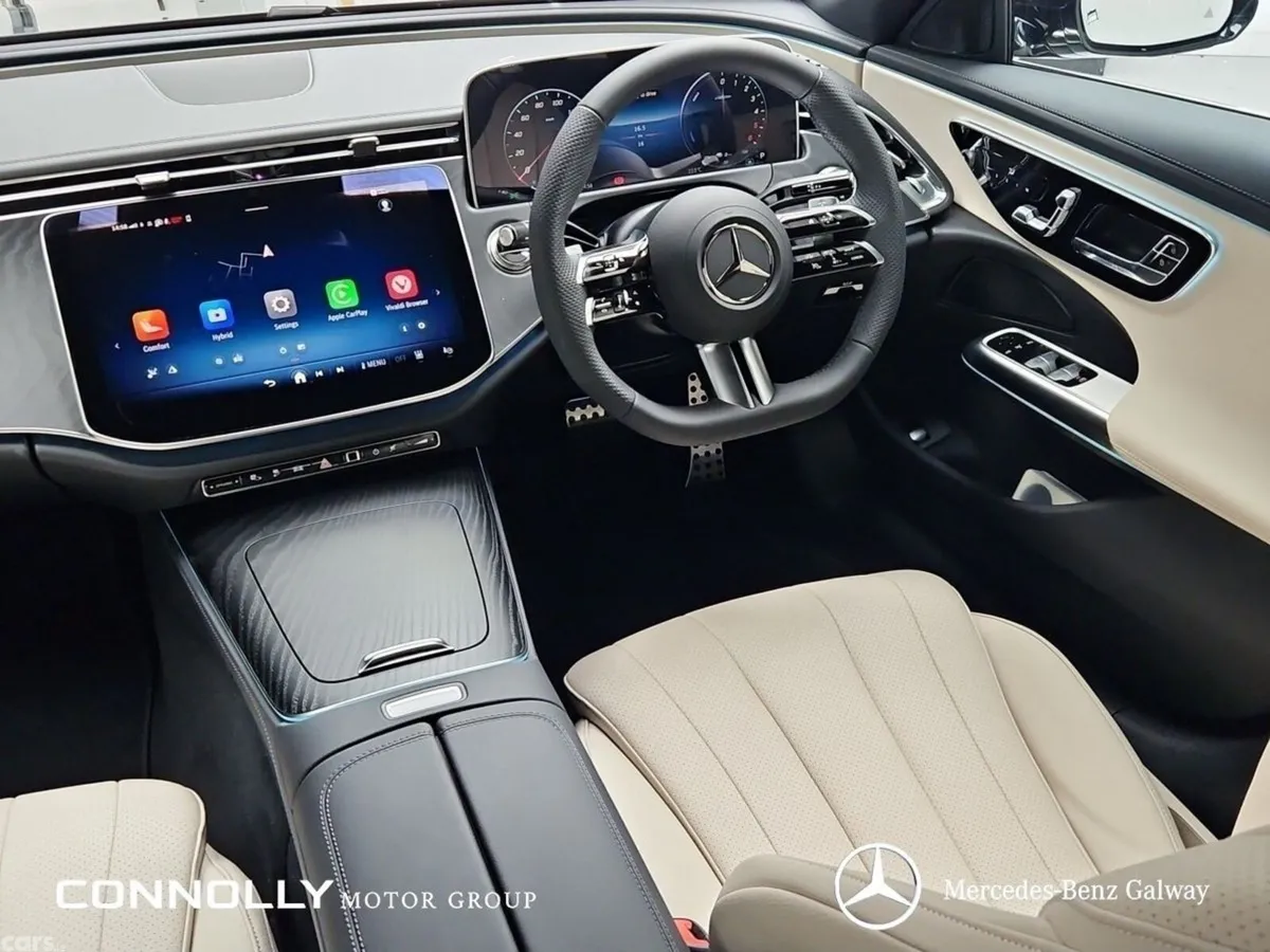 Mercedes-Benz E-Class Saloon, Diesel Plug-in Hybrid, 2027, Black
