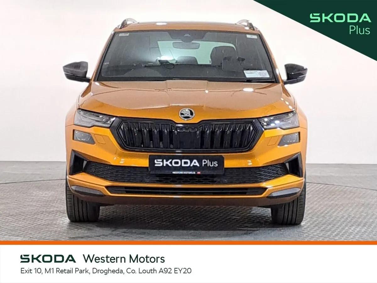 Skoda Karoq Estate, Diesel, 2023, Orange