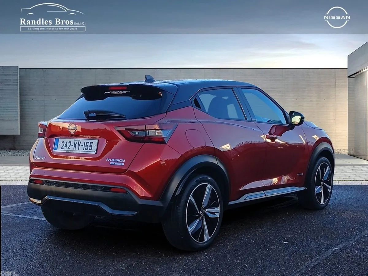 Nissan Juke SUV, Petrol Hybrid, 2024, Red