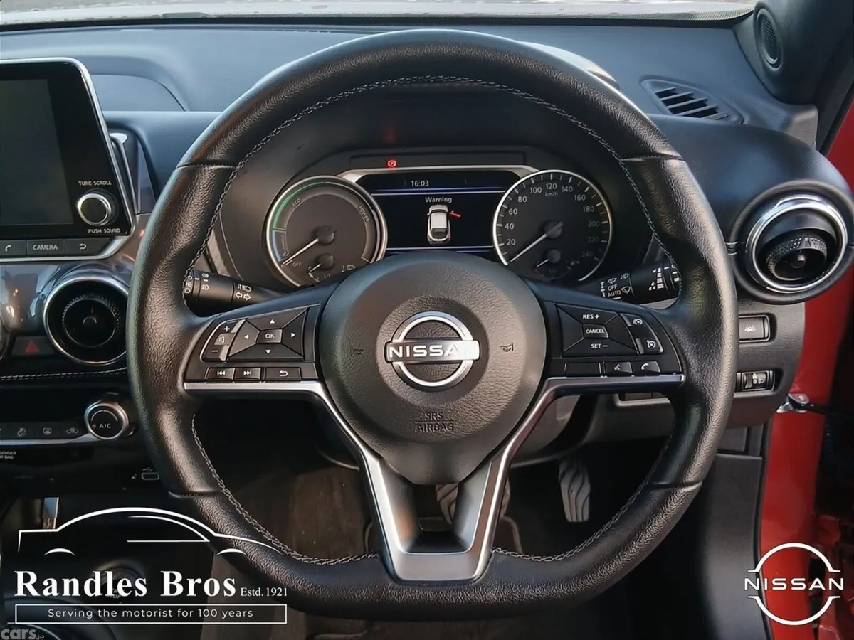 Nissan Juke SUV, Petrol Hybrid, 2024, Red