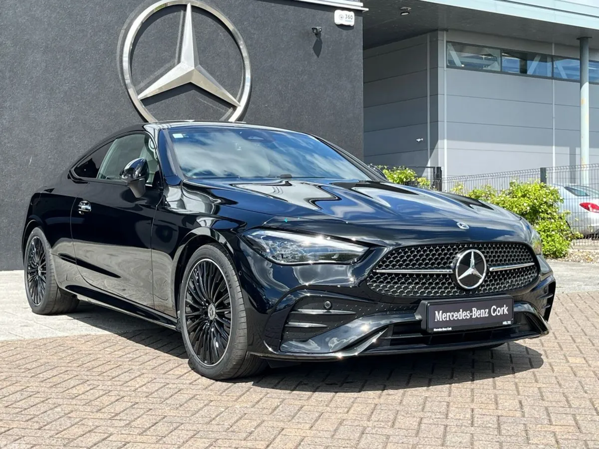 Mercedes-Benz CLE Coupe, Diesel Hybrid, 2026, Black