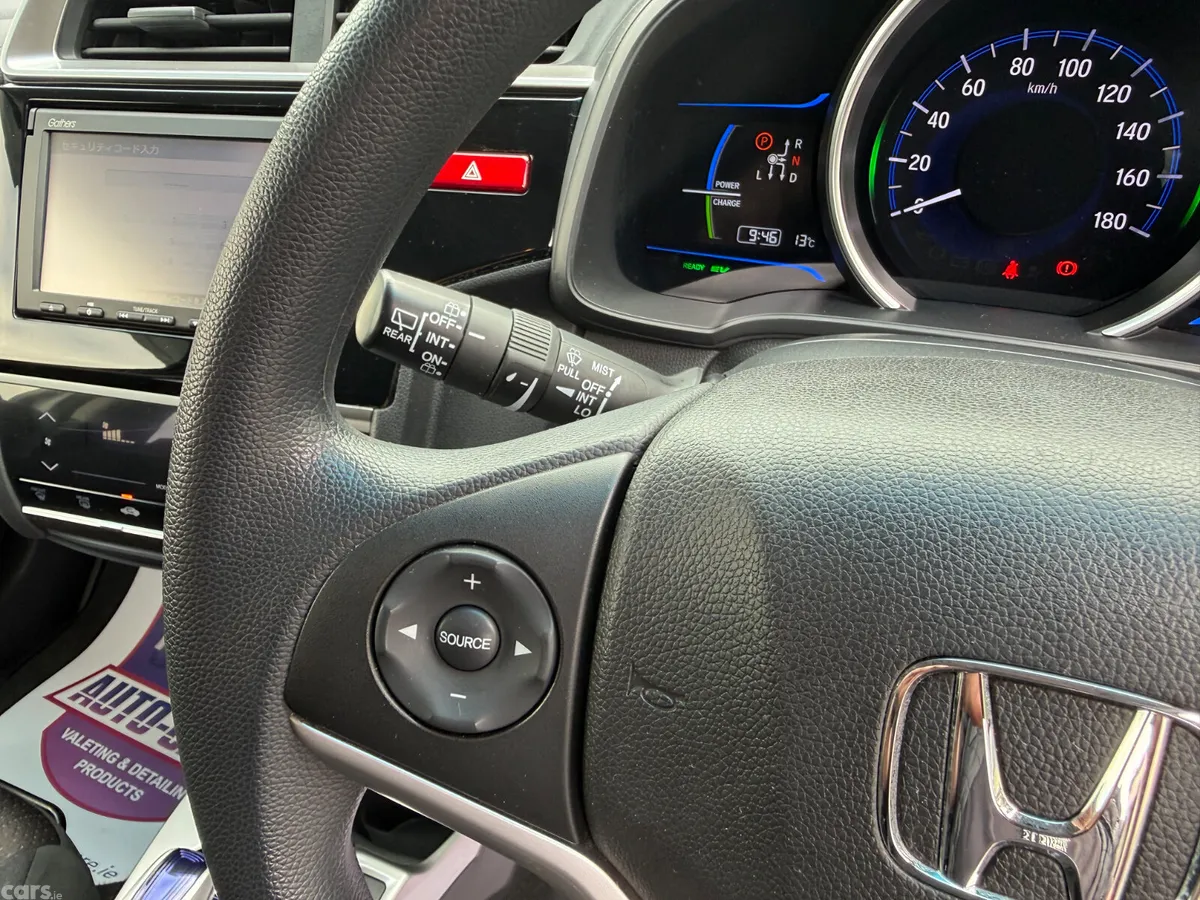 Honda Fit Hatchback, Petrol Hybrid, 2015, White