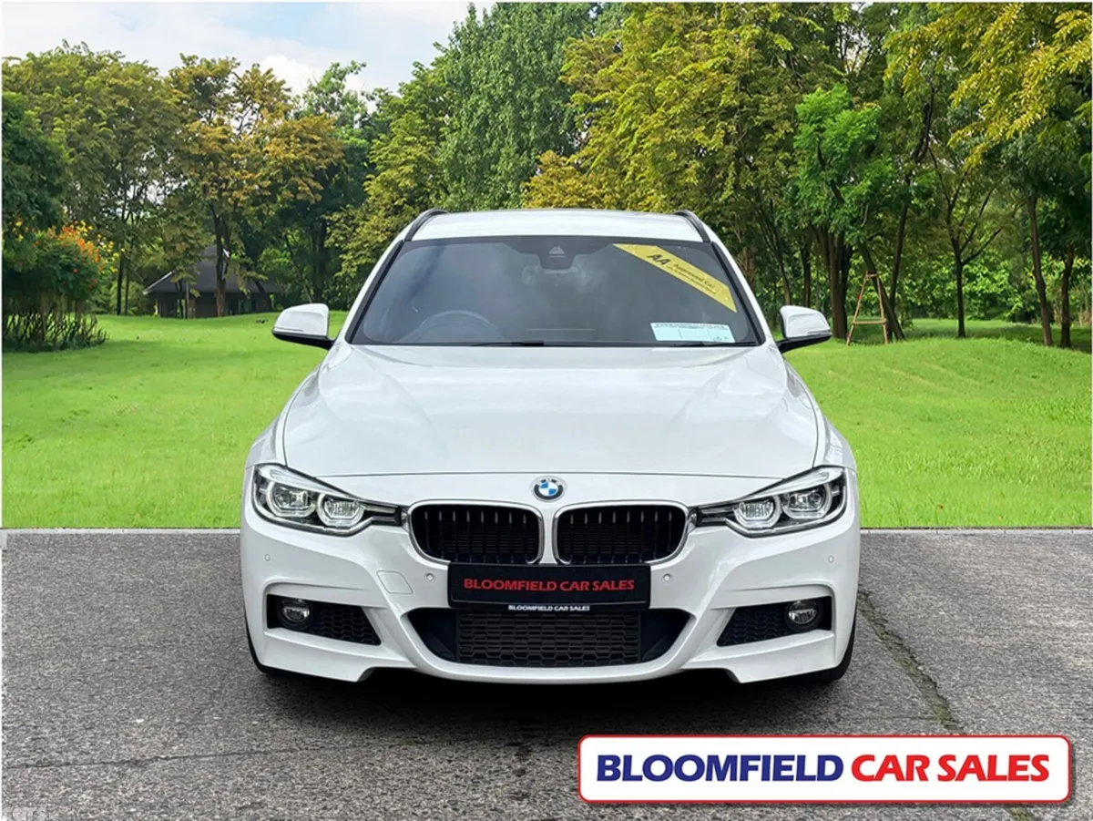 BMW 3-Series Estate, Petrol, 2018, White