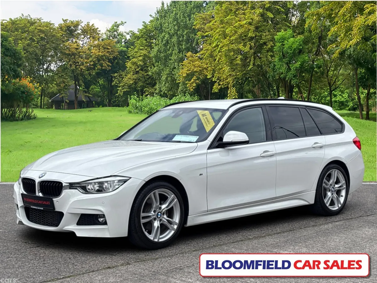 BMW 3-Series Estate, Petrol, 2018, White