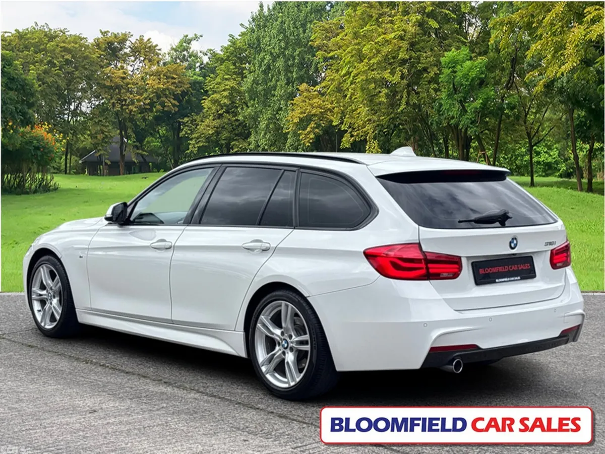 BMW 3-Series Estate, Petrol, 2018, White