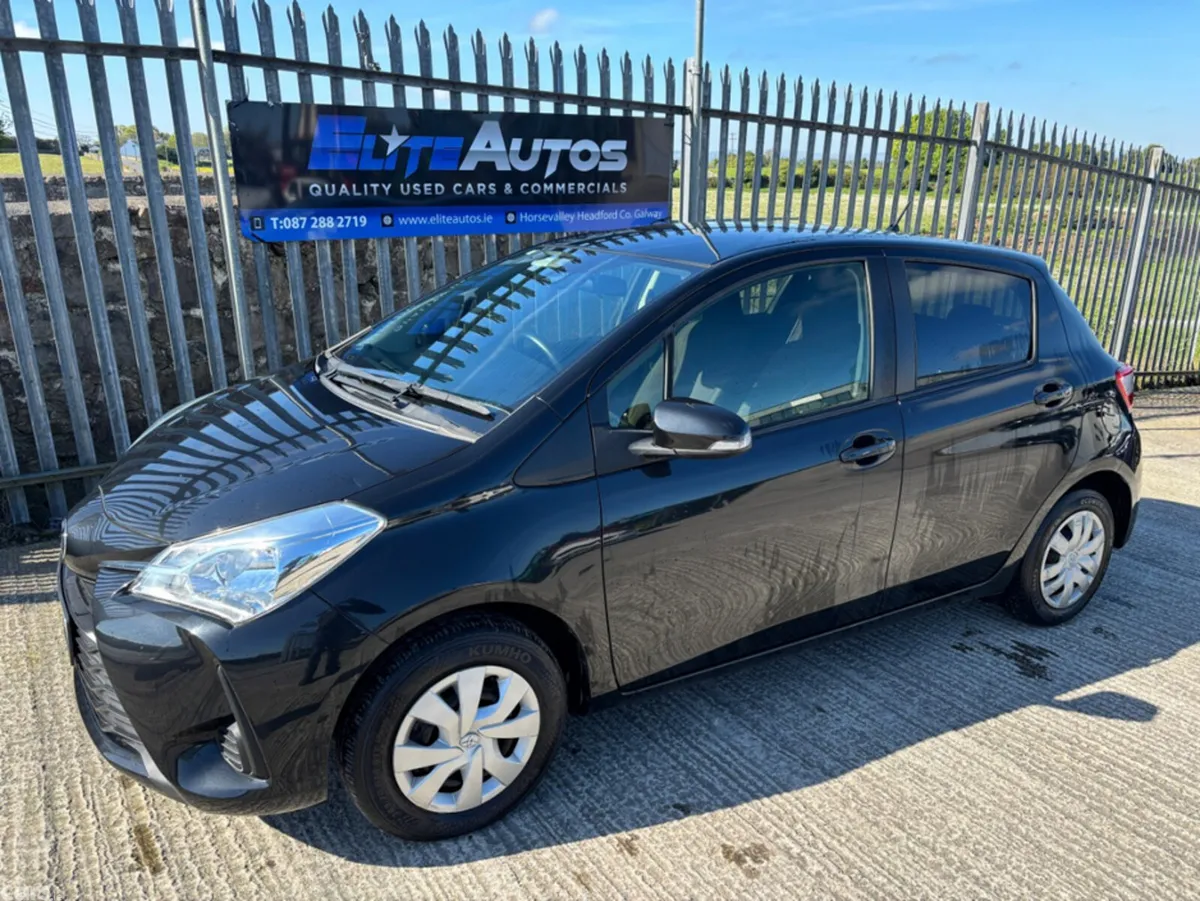 Toyota Vitz Hatchback, Petrol, 2018, Black