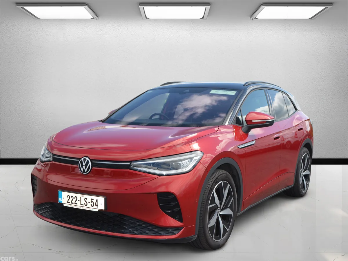 Volkswagen ID.4 Hatchback, Electric, 2022, Red