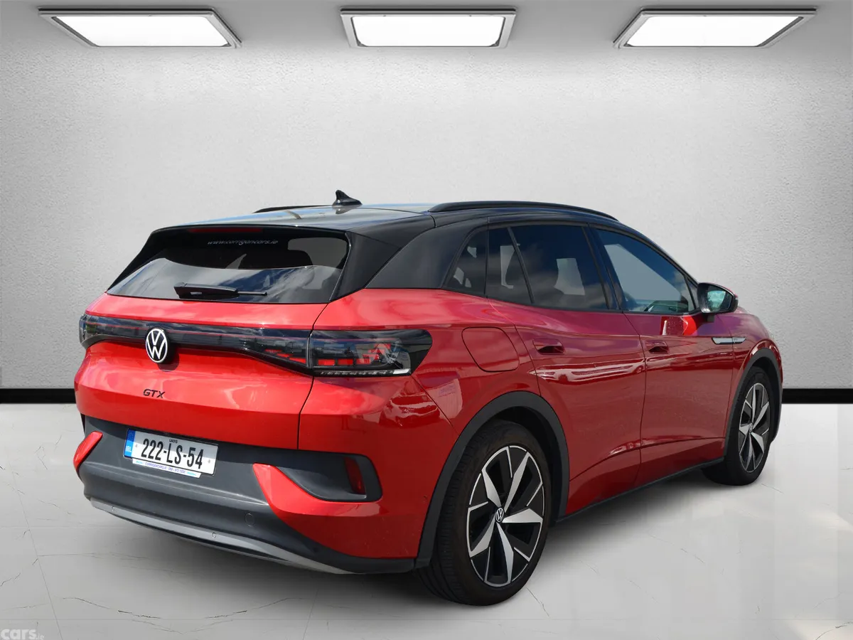 Volkswagen ID.4 Hatchback, Electric, 2022, Red