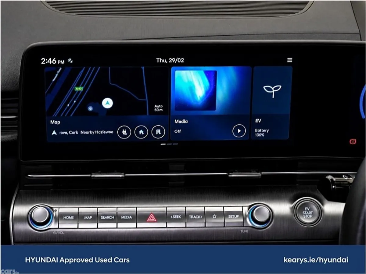 Hyundai KONA SUV, Electric, 2027, Green