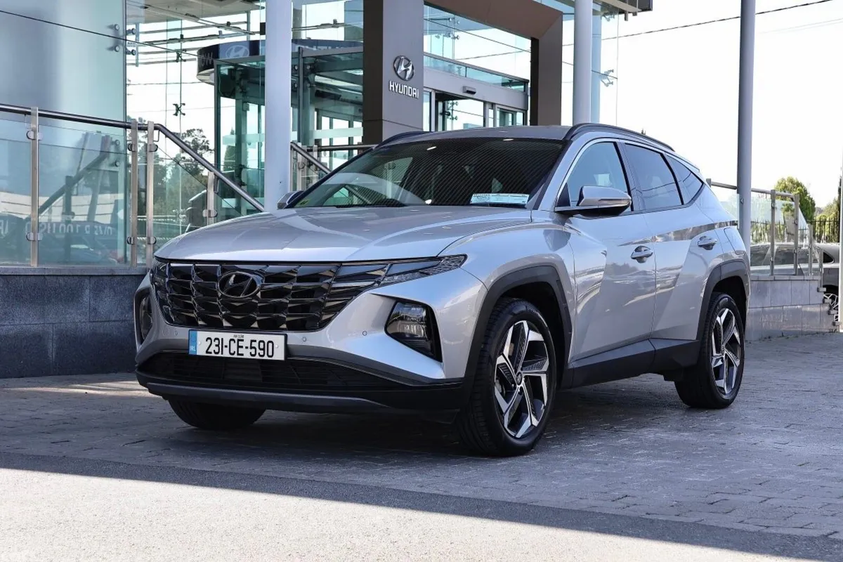 Hyundai Tucson SUV, Petrol Hybrid, 2023, Silver