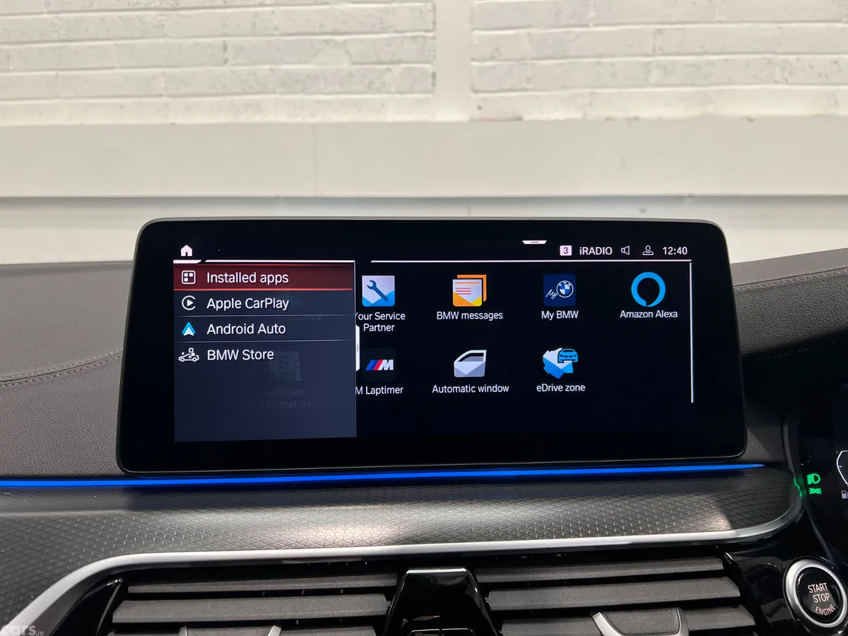 BMW 5-Series Saloon, Petrol Plug-in Hybrid, 2023, Black