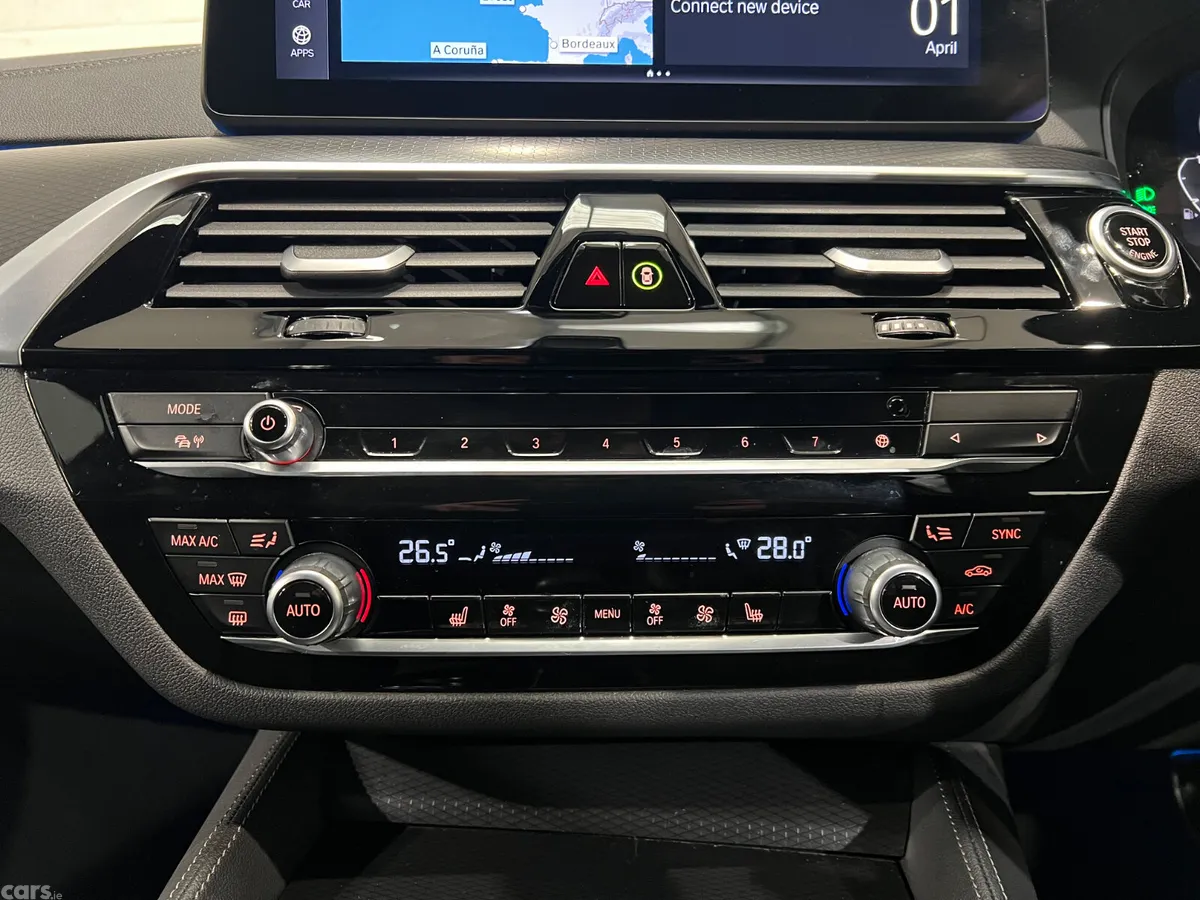 BMW 5-Series Saloon, Petrol Plug-in Hybrid, 2023, Black