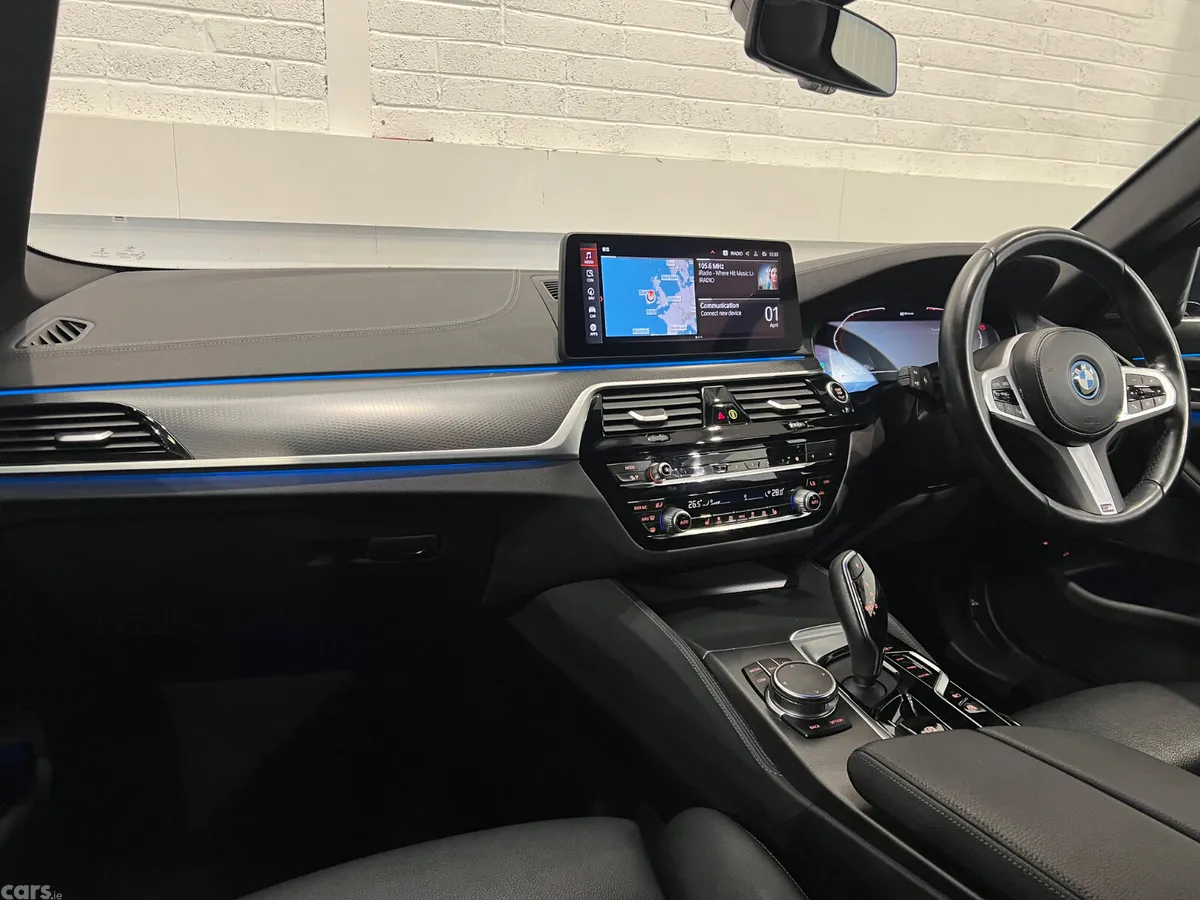 BMW 5-Series Saloon, Petrol Plug-in Hybrid, 2023, Black