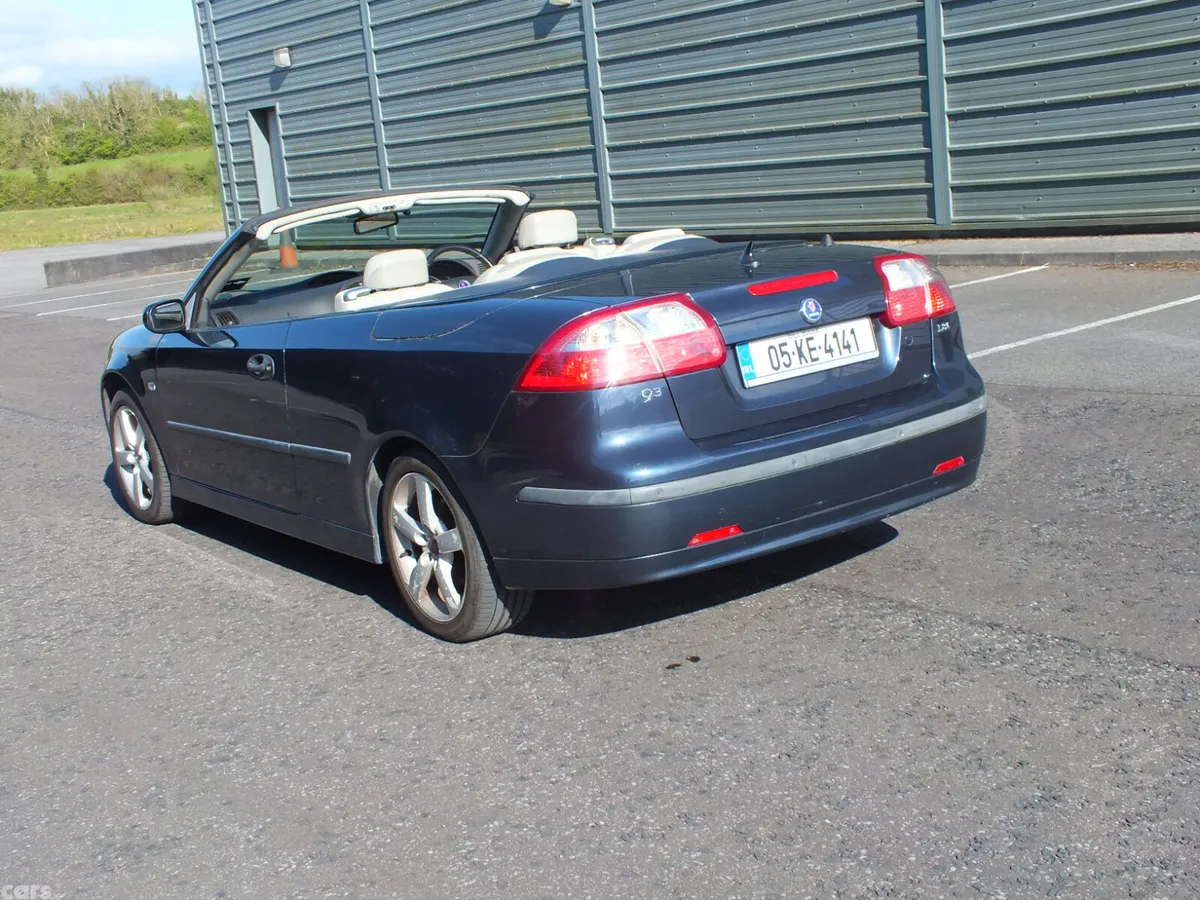 Saab 9-3 Convertible, Petrol, 2005, Blue