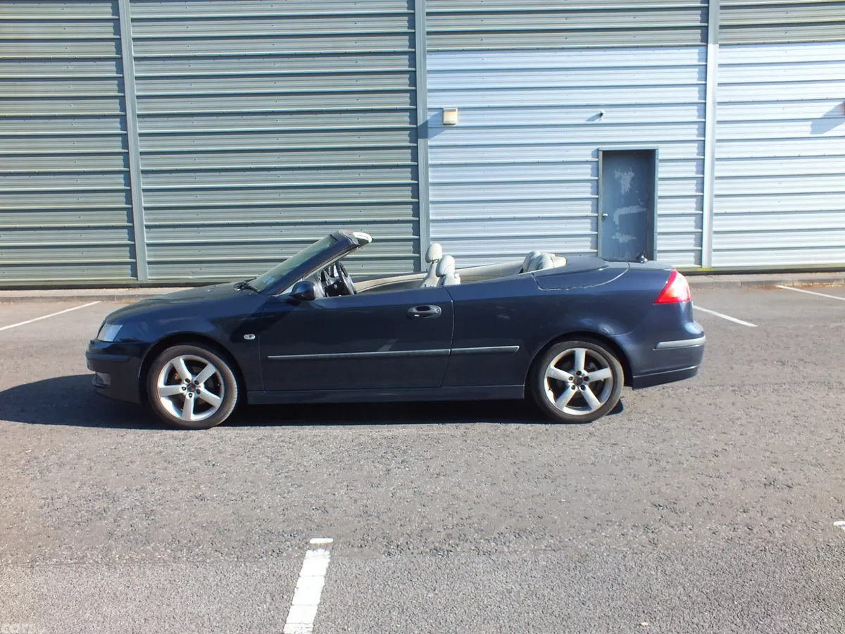 Saab 9-3 Convertible, Petrol, 2005, Blue