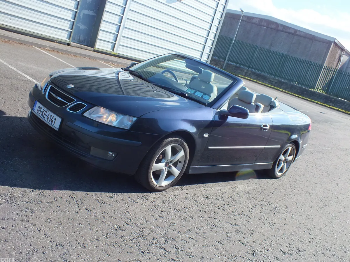 Saab 9-3 Convertible, Petrol, 2005, Blue