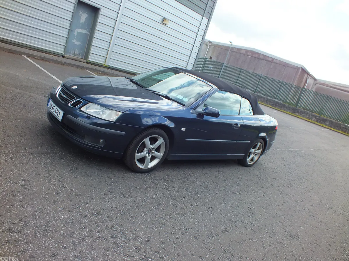 Saab 9-3 Convertible, Petrol, 2005, Blue
