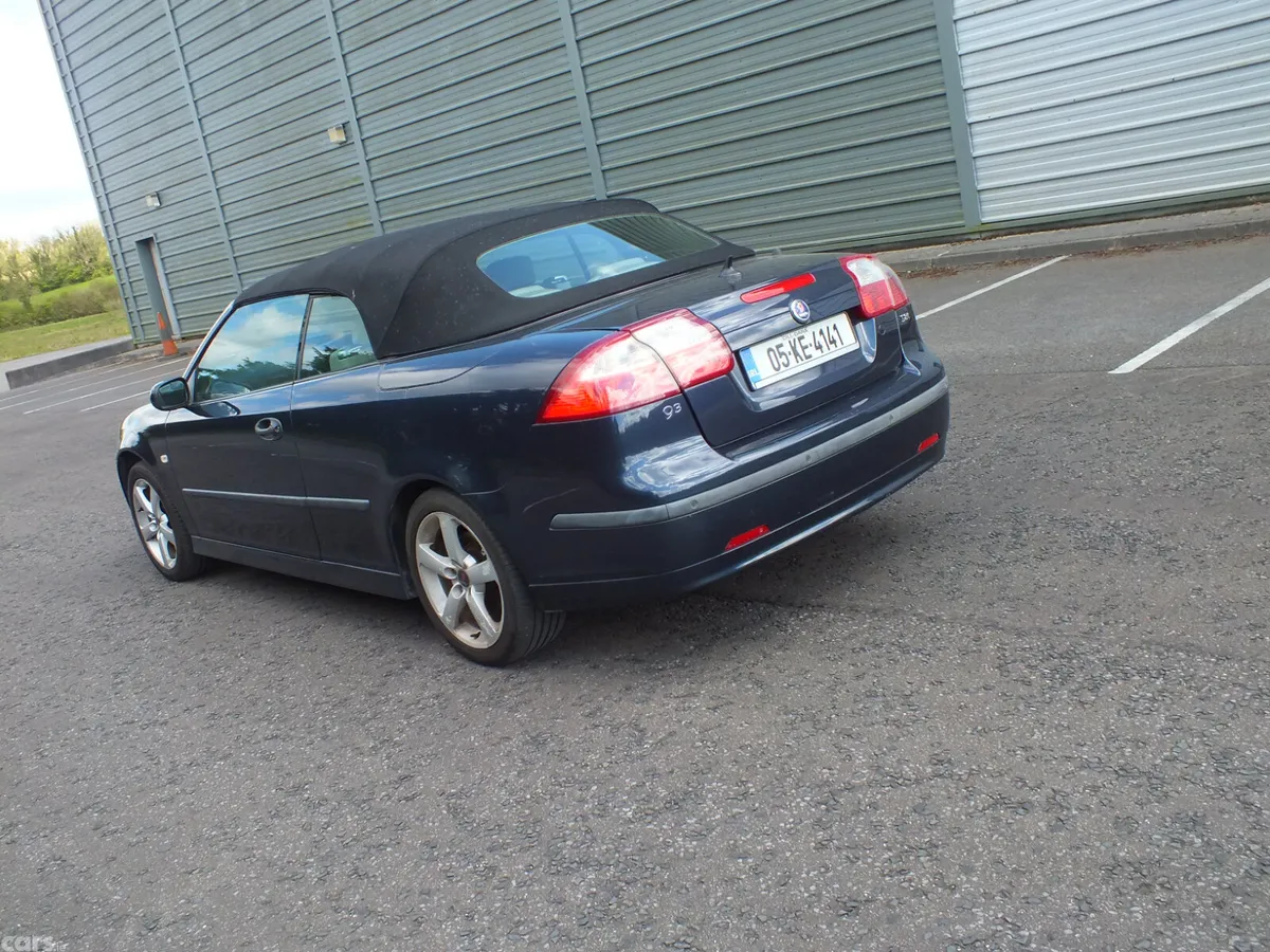 Saab 9-3 Convertible, Petrol, 2005, Blue