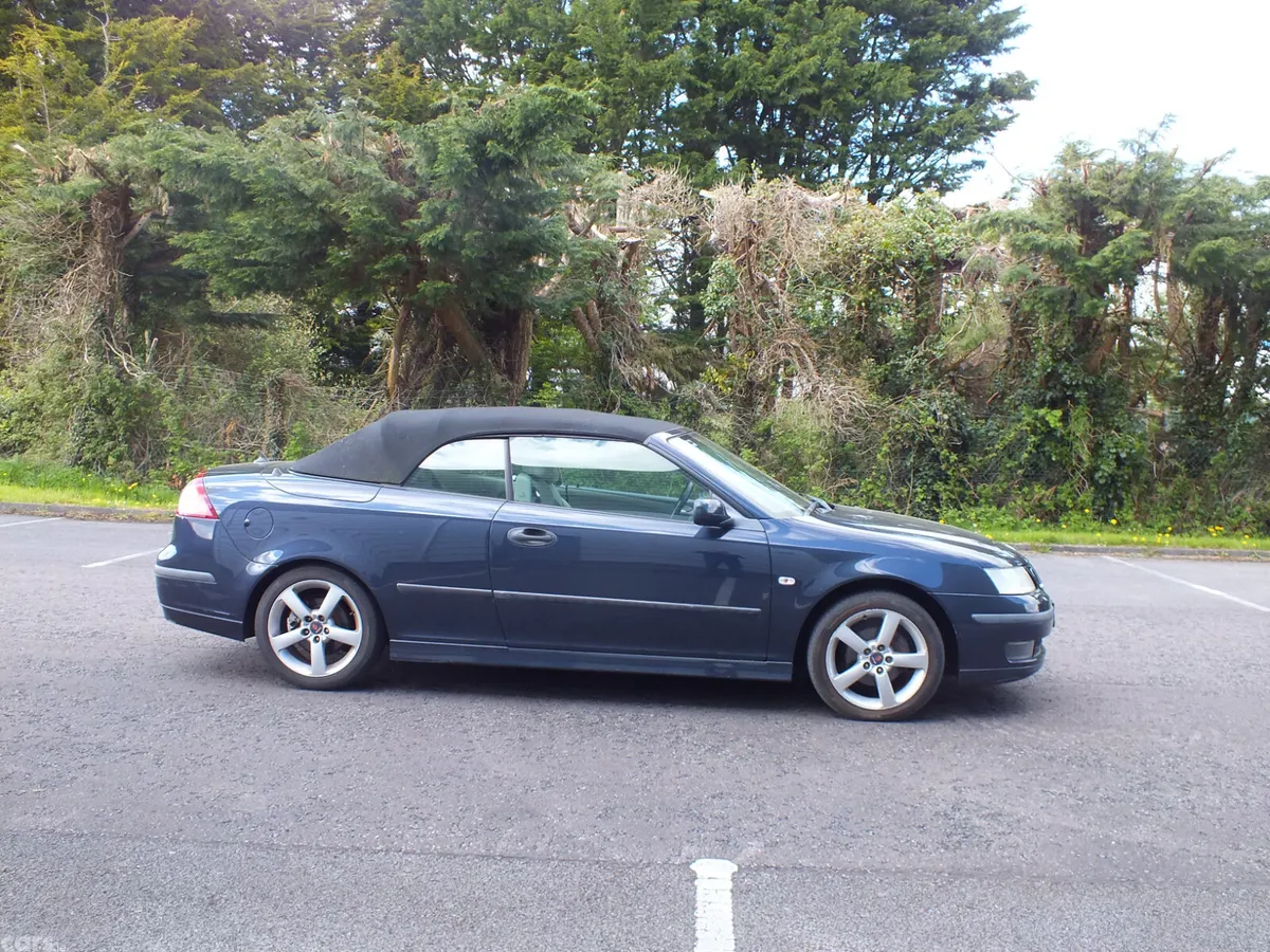 Saab 9-3 Convertible, Petrol, 2005, Blue