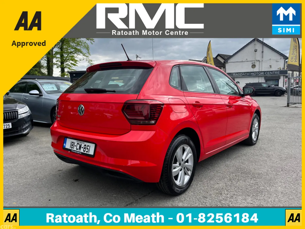 Volkswagen Polo Hatchback, Petrol, 2018, Red
