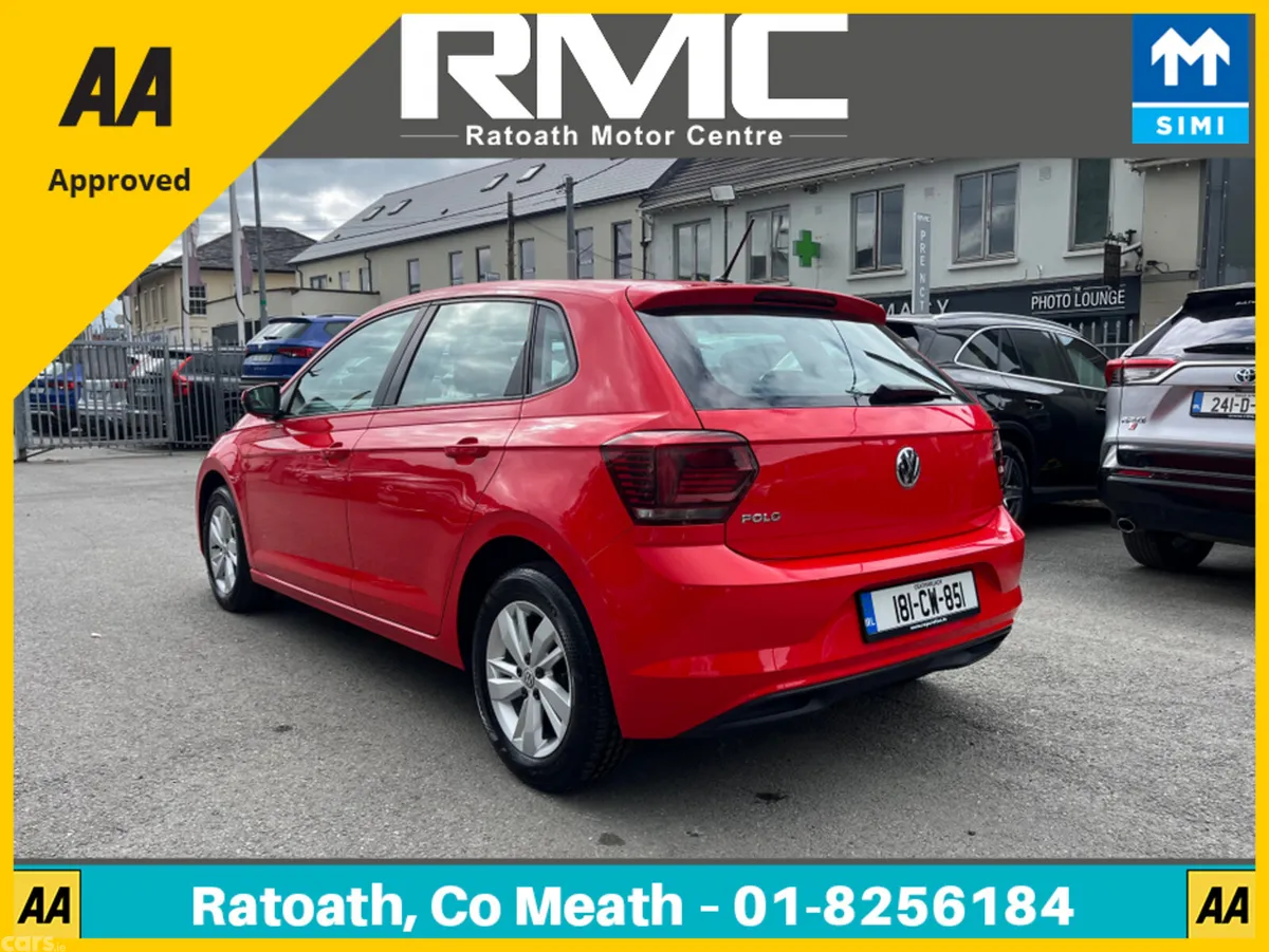 Volkswagen Polo Hatchback, Petrol, 2018, Red