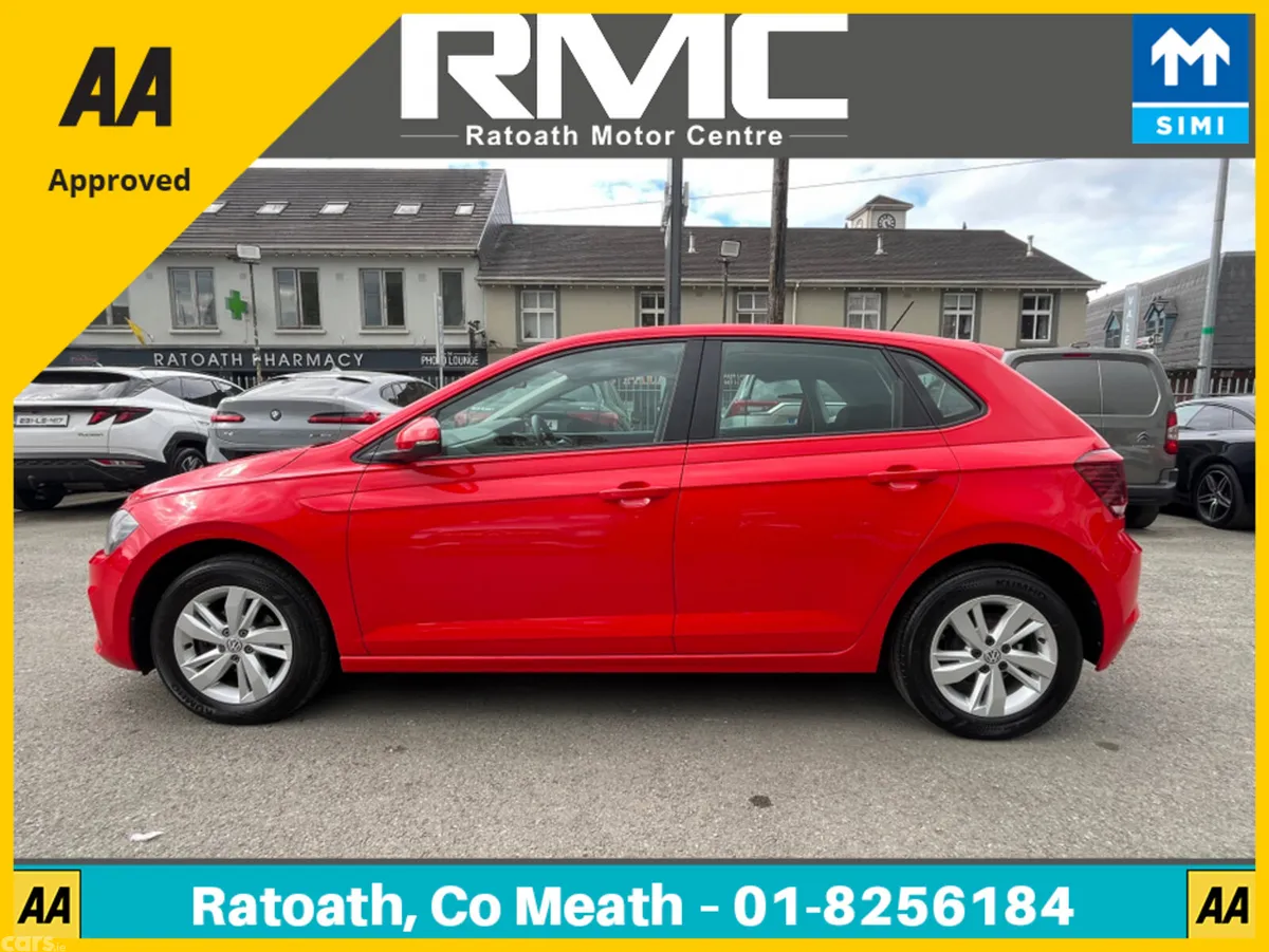 Volkswagen Polo Hatchback, Petrol, 2018, Red