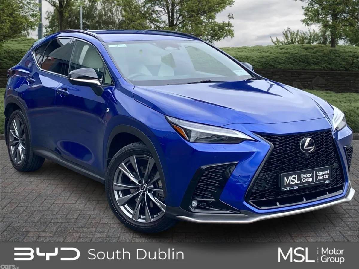 Lexus NX SUV, Petrol Plug-in Hybrid, 2023, Blue