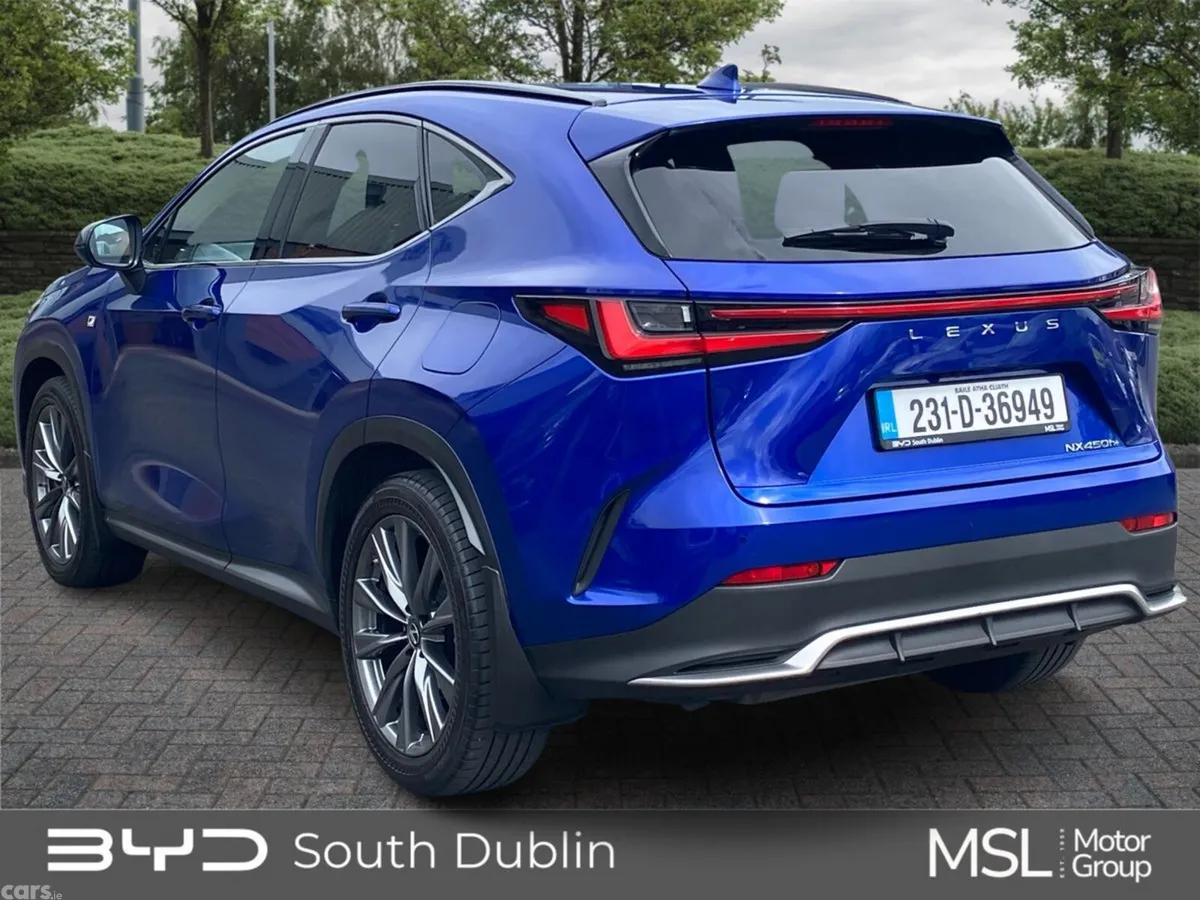 Lexus NX SUV, Petrol Plug-in Hybrid, 2023, Blue