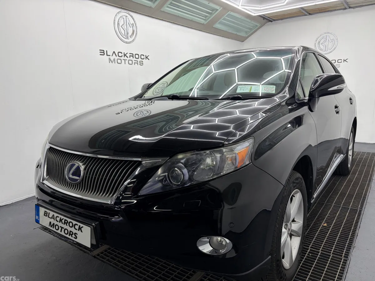 Lexus RX SUV, Petrol Hybrid, 2012, Black