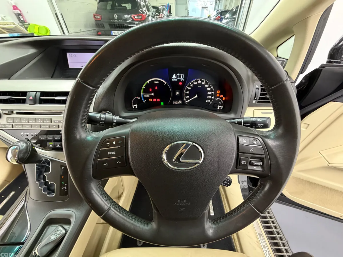 Lexus RX SUV, Petrol Hybrid, 2012, Black