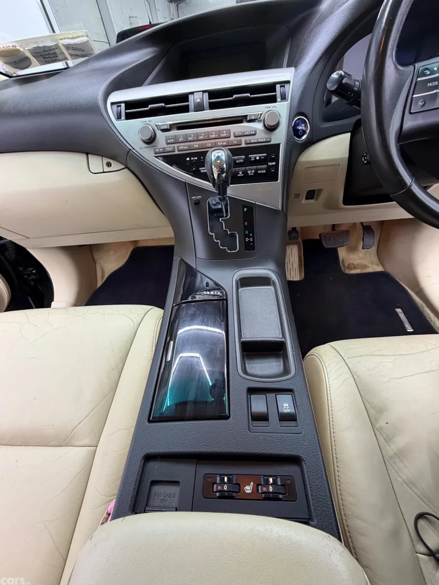 Lexus RX SUV, Petrol Hybrid, 2012, Black