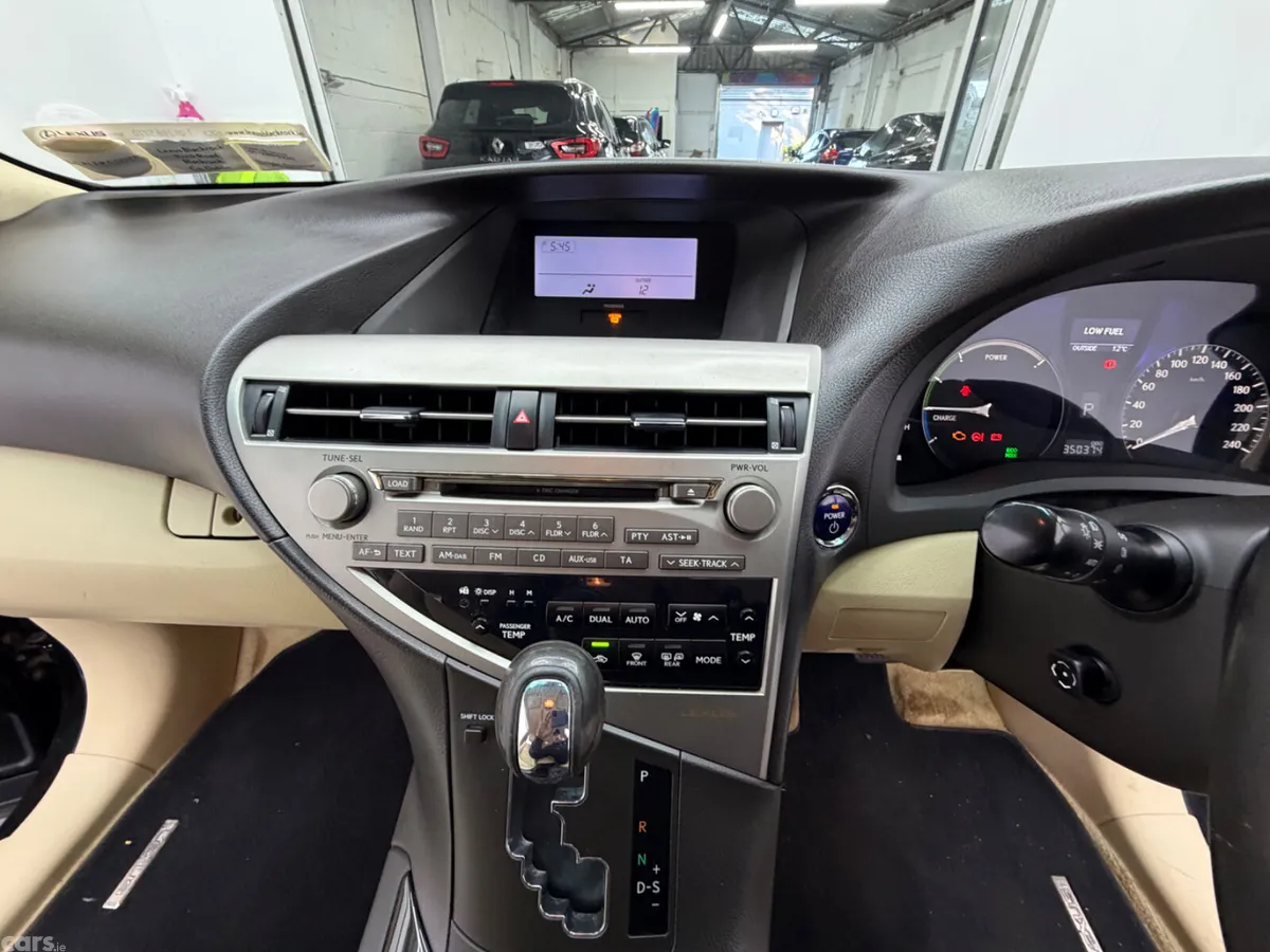 Lexus RX SUV, Petrol Hybrid, 2012, Black