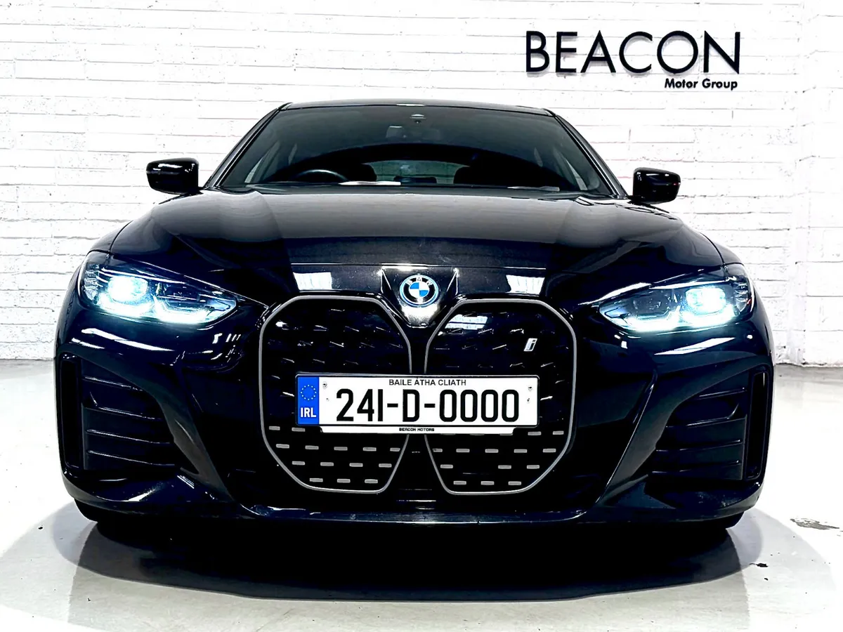 BMW i4 Saloon, Electric, 2024, Black
