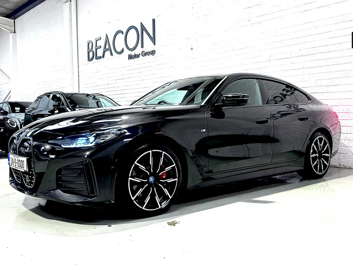 BMW i4 Saloon, Electric, 2024, Black