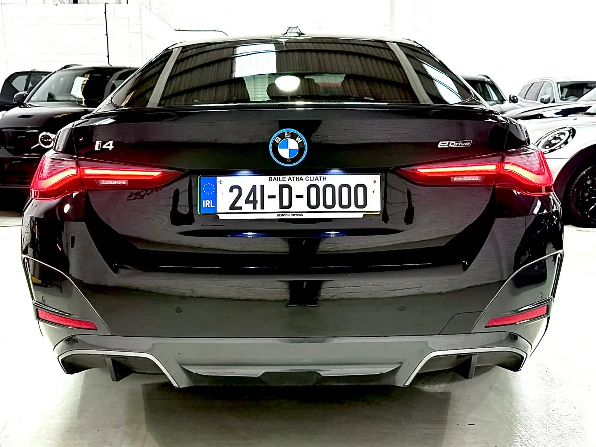 BMW i4 Saloon, Electric, 2024, Black