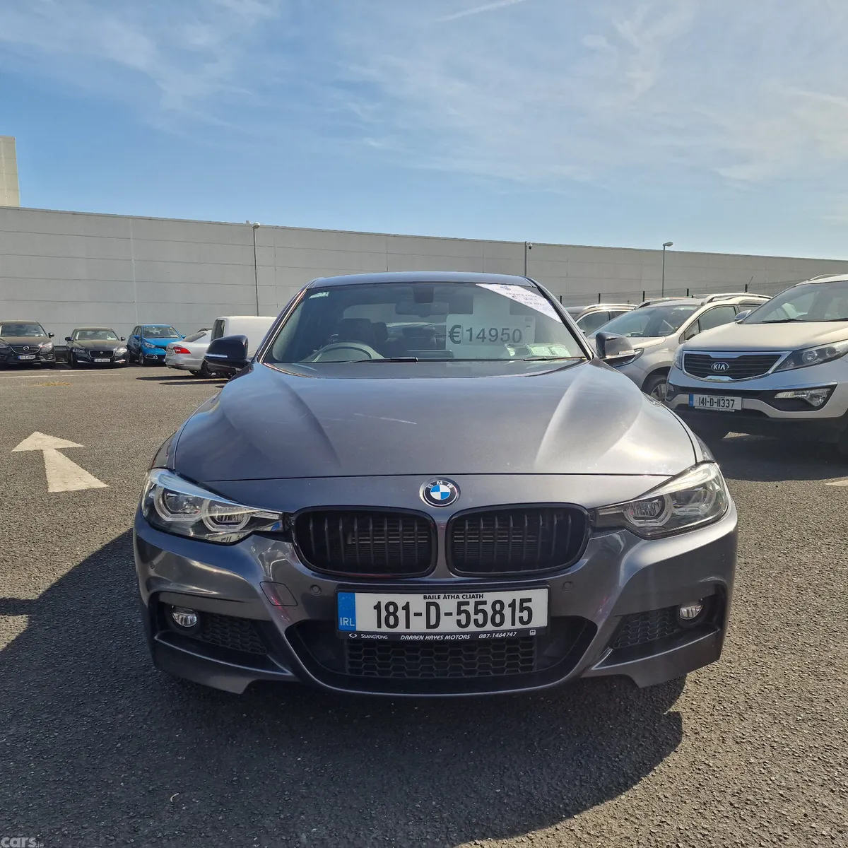 BMW 3-Series Saloon, Petrol Plug-in Hybrid, 2018, Grey
