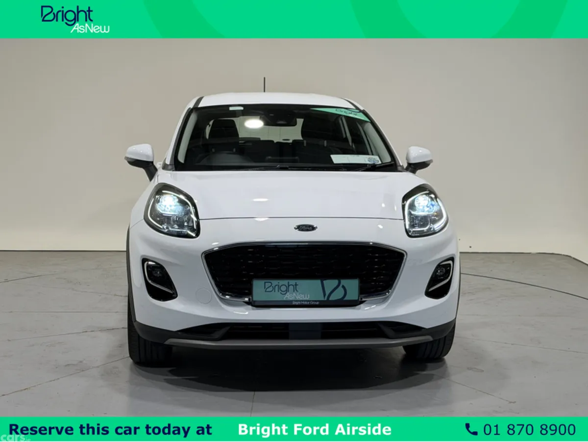 Ford Puma MPV, Petrol Hybrid, 2023, White