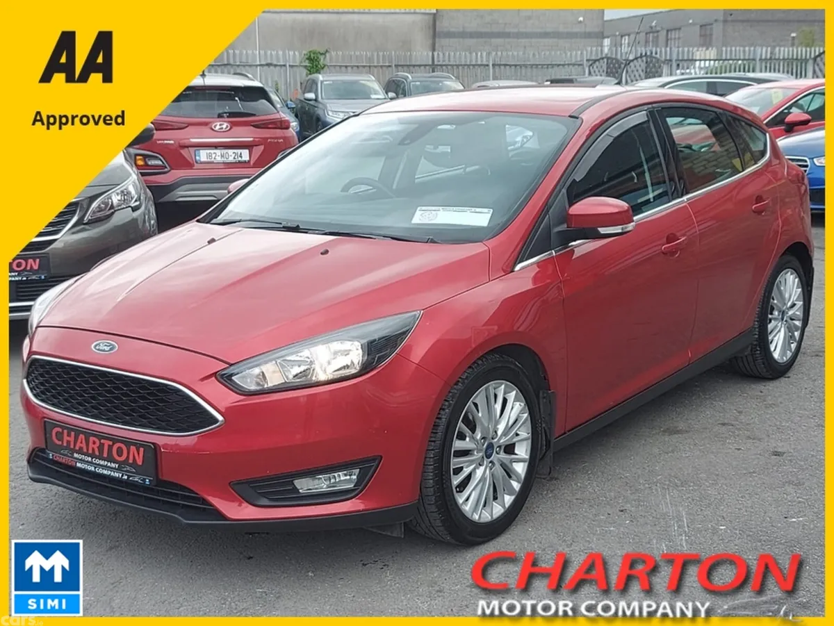 Ford Focus Hatchback, Diesel, 2016, Red