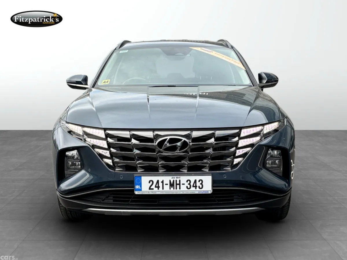 Hyundai Tucson SUV, Petrol Hybrid, 2024, Blue