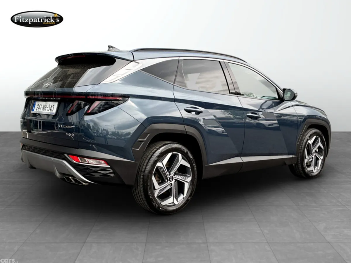 Hyundai Tucson SUV, Petrol Hybrid, 2024, Blue