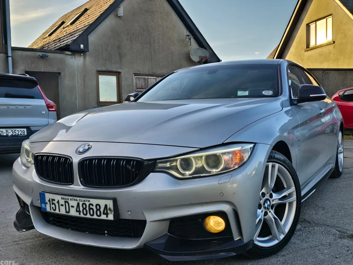BMW 4-Series Coupe, Diesel, 2015, Silver